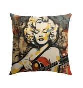 Guitar Is A Personal Extension Outdoor Pillow - Beyond T-shirts